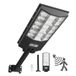 VEVOR Lampadaire Solaire Extérieur 12000 W Projecteur LED Solaire 900000 lm pour Allée Parking Cour, avec Détecteur de Mouvement, Télécommande, Éclairage du Crépuscule à l'Aube, Étanche IP65, Lot de 1