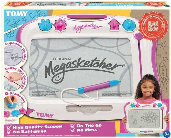 TOMY Fat Brain Toys Megasketcher Klassiek Paars