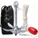 Ancre pliante 1,5 kg - jeu d'ancrage avec 20 m de chaîne - ancre SUP pliable avec bouée et sac - ancre de bateau pour kayak, canoë, bateau pneumatique, jet ski, acier au carbone galvanisé à chaud