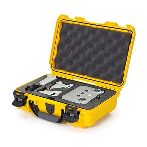 Nanuk 909 Waterdichte Hard Case met Foam Insert voor DJI Mini 3 Pro - Geel