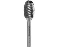 Graphite E Serie - Ovale Metaalfrees - 16 x 25 mm - Dubbele Snijgroeven