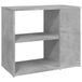 vidaXL Bijzetkast - 60x30x50 cm - Bewerkt hout - Betongrijs