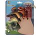 Overige Merken Vingerpoppen Dinos 5 Stuks