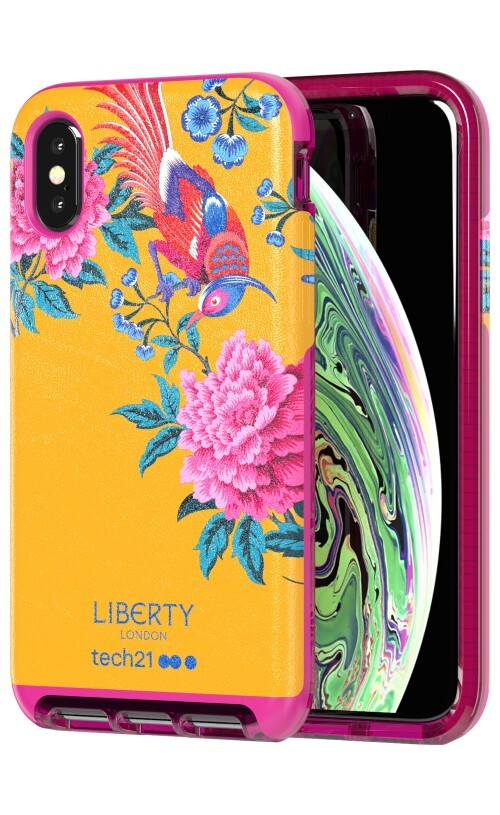 Tech21 Luxe Liberty Elysian iPXs-Yellow geel, roze / iPhone X/Xs