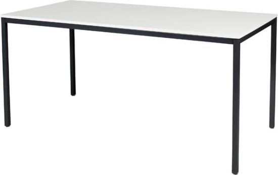 Schaffenburg Domino Basic Bureau / Tafel - Vaste Hoogte - Rechthoek - MDF - Metaal