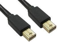 RS PRO DisplayPort-kabel A stekker DP (DisplayPort) Mini B-stekker DP (DisplayPort) Mini - stekker, 500mm 4K max. PVC