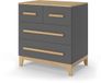 Vitalispa Malia Ladekast – 80 x 88 cm met 4 laden Grijs