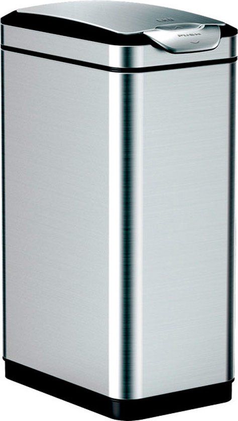 EKO Tina Touch Bin - 30 liter - Mat RVS