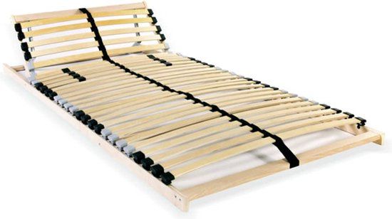 vidaXL Lattenbodem met 28 latten, 7 zones, 80x200 cm
