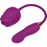 Rosegasm 2-in-1 vibrator, 36.8 cm