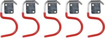 Benson Set ophanghaken - gegalvaniseerd met kunststof coating - 5 stuks - 8,5 x 4,2 cm
