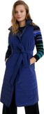 Desigual top zonder mouwen, marineblauw, maat L