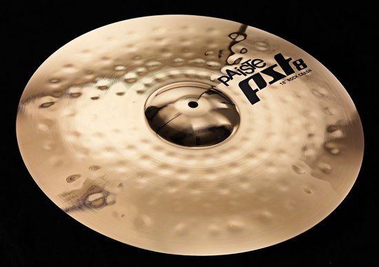 Paiste PST8 Rock Crash 18" Reflector Finish