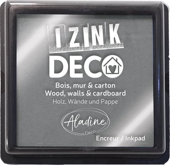 Aladine Izink Deco Inktkussen Zilver