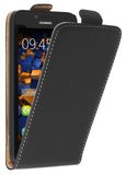 mumbi Flip Case compatibel met Huawei Y5 zwart
