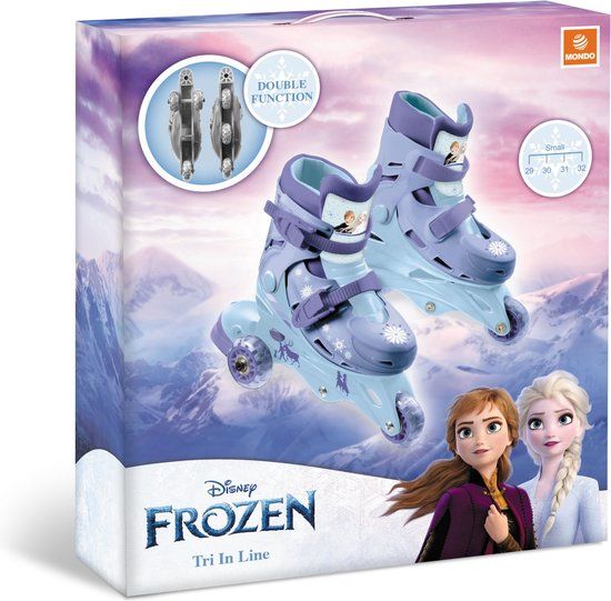 Mondo Disney Frozen Tri Inlineskates-Skeelers, mt 29-32