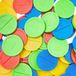 CombiCraft plastic ronde breekmunten geel - Ø29mm - 250 stuks