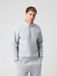 Björn Borg Centre Half Zip Trui Heren Light Grey Melange L