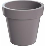 Prosperplast Bloempot - binnen en buiten - D60xH52 cm - steengrijs - kunststof - plantenpot