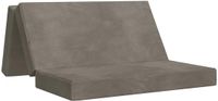 vidaXL Vouwbare Sofa Bed 200 x 67 x 45 cm Lichtgrijs