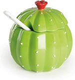 Excelsa Cactus 200 ml suikerpot van keramiek, groen