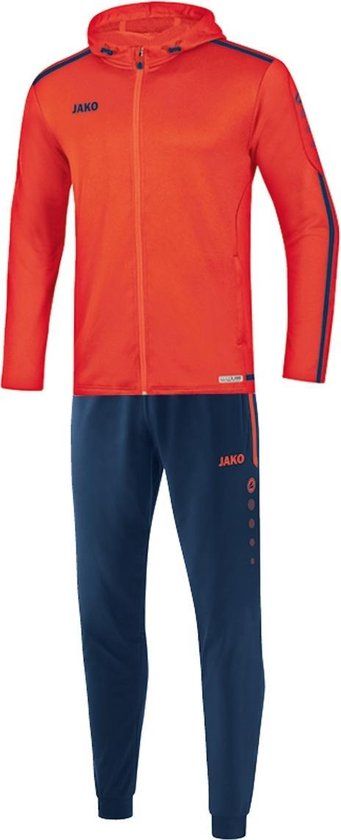 Jako - Hooded Tracksuit Striker 2.0 - Men - Orange - 3XL