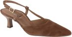 Paul Green dames pumps bruin suède 5-7 cm blokhak