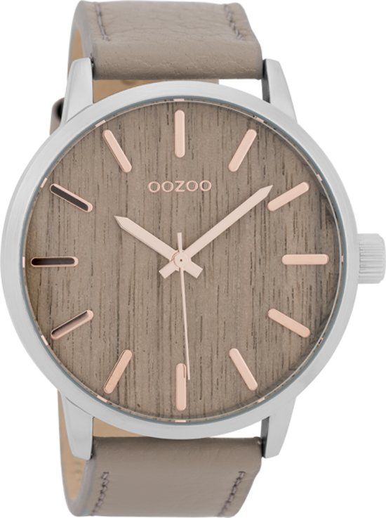 Oozoo Collections C9257 Taupe Oak Rose 45mm