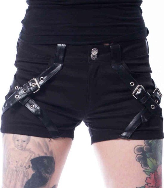 Chemical Black Cara Dames Hotpants - zwart - W27