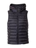 Tommy Hilfiger Gewatteerde bodywarmer met ritszakken en capuchon