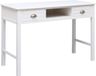 vidaXL Schrijftafel 110x45x76 cm Hout Wit
