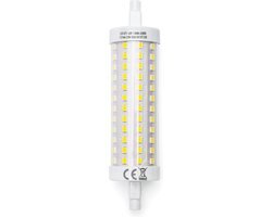 BES LED LED Lamp - Aigi Trunka - R7S Fitting - 16W - Helder/Koud Wit 6500K - Geel - Glas