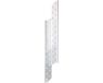 Alberts 820688 Gordinganker | links | sendzimir verzinkt | 32 x 32 x 290 mm | Set van 25