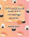 Cute sushi kawaii: Disegni carini e facili da colorare di cibo giapponese