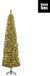 Black Box Edelman B.V. Charlton Pilar x-mas tree led green warm white 160L TIPS 362 with timer & dimmer - h215xd56cm