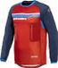 Alpinestars Maxdura Dual Motocross-trui Rood/blauw Maat M