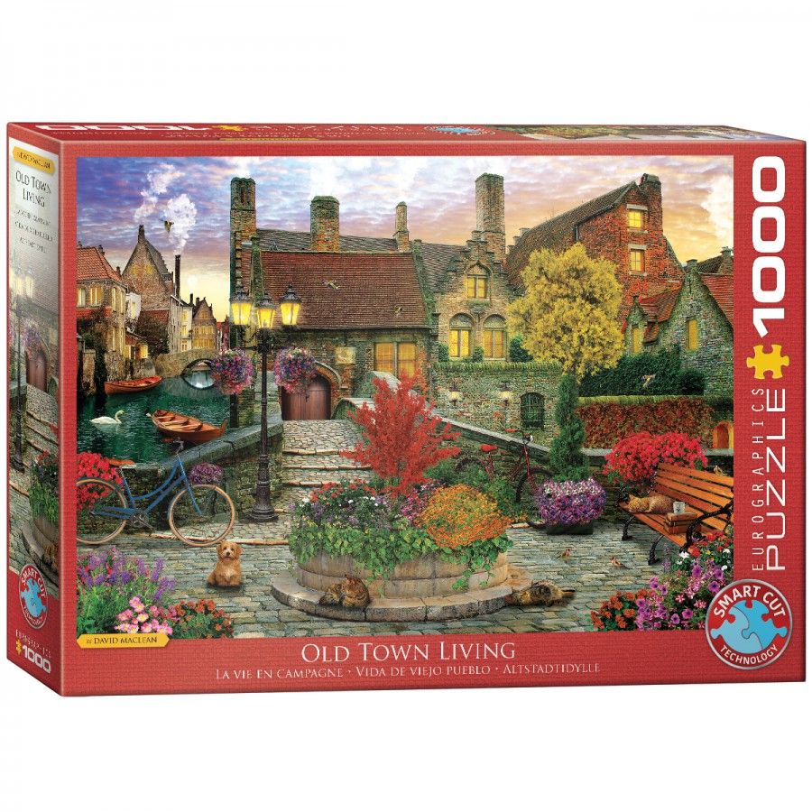 Eurographics Old Town Living - Dominic Davison Puzzel (1000 stukjes)