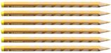 STABILO EASYcolors - Ergonomisch kleurpotlood voor linkshandigen - Verpakking van 6, goud