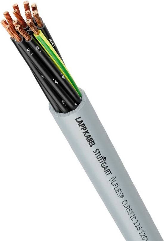 Lapp ÖLFLEX® CLASSIC 110 Stuurstroomkabel 5 G 1.5 mm² Grijs 1119305/25 25 m