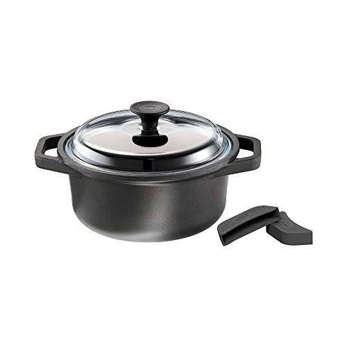 Rösle CADINI Steelpan - 20 cm - Met deksel - Inductie - Vaatwasmachinebestendig