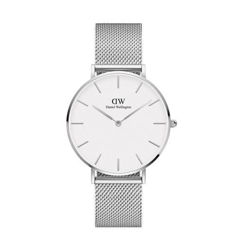 Daniel Wellington Petite Sterling horloge zilver