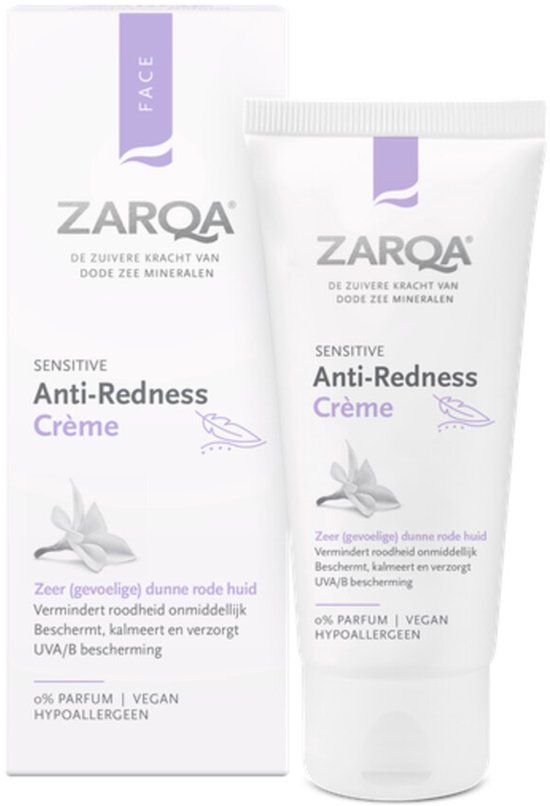 Zarqa Gezichtscrème Anti-Redness - 3 x 50 ml - Voordeelverpakking
