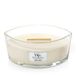 WoodWick Vanilla Bean Geurkaars - Wit - 19cm