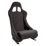AutoStyle Sportstoel 'BH' - Zwart - Vaste rugleuning - incl. sledes