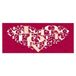 Homemania Afbeelding met hart, voor woonkamer, slaapkamer, meerkleurig, 70 x 3 x 100 cm, HM20KNV70 x 100 – 87, polyester, hout