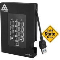 Apricorn Aegis Padlock Fortress 256GB USB 3.2 Gen 1 Zwart