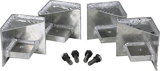 Alutec 41010 Palletvoet 1 set(s)