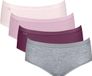 Sloggi Basic+ Midi C4P Dames Onderbroek - Rood - Katoen - Maat 42