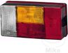 HELLA 2VP 006 040-111 Achterlicht - Verlichting - 24/12V - Opbouwmontage - Kleur van het licht: meerkleurig - Stekker: platte stekker - links - Aantal: 1