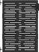 vidaXL Tuinpoort 85 x 125 cm poedergecoat staal zwart vergrendelbaar